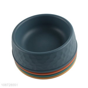 Wholesale <em>pet</em> food and water bowl plastic dish for <em>dog</em> and cat