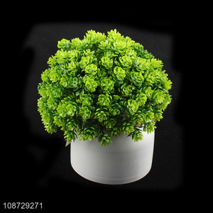 China factory <em>green</em> natural artificial <em>plants</em> fake bonsai for indoor decoration