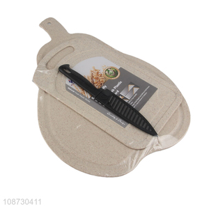 Good selling durable kitchen <em>chopping</em> <em>board</em> cutting <em>board</em> with kitchen knife