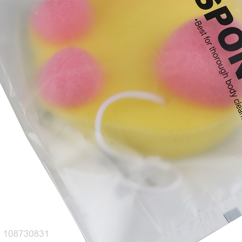 Best selling reusable soft exfoliating bath scrub sponge for skin care