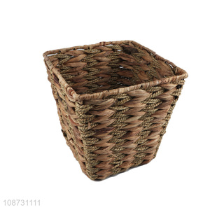 Hot selling multi-purpose large capacity natural water hyacinth <em>storage</em> <em>basket</em>