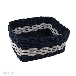 High quality multi-purpose handwoven papyrus <em>storage</em> <em>basket</em> for vegetables fruits