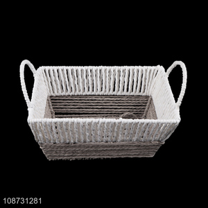 New product multi-purpose natural papyrus <em>storage</em> <em>basket</em> sundries <em>storage</em> <em>basket</em>