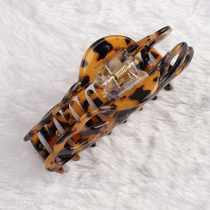 Hot items elegant hollow-out women hair claw clips hair accessories for sale