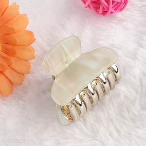 New arrival European style acrylic hair claw clips hair clamps