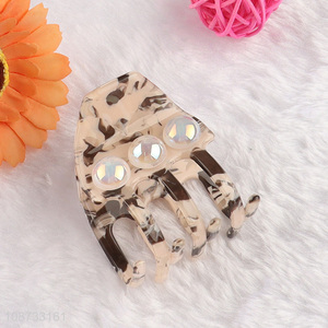 Hot selling non-slip claw clips acrylic hair claw clips for girls