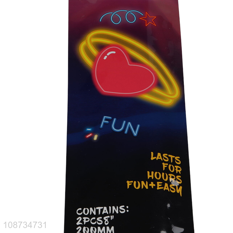 Low price heart shaped glowing bracelet party decoration  girls bracelet