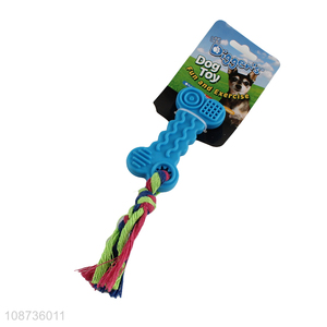 Good quality pets blue chew toys teeth cleaning toys for <em>dog</em>