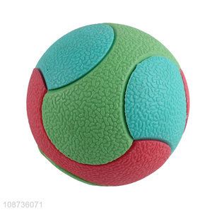 China supplier colourful durable pets <em>dog</em> <em>toys</em> ball for outdoor