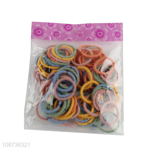 Latest products multicolor girls mini hair ring hair rope hair accessories