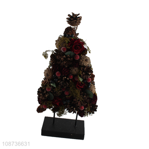 Most popular desktop decoration mini christmas tree ornaments for sale