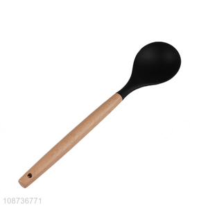 Online wholesale durable heat resistant nylon soup spoon kitchen ladle