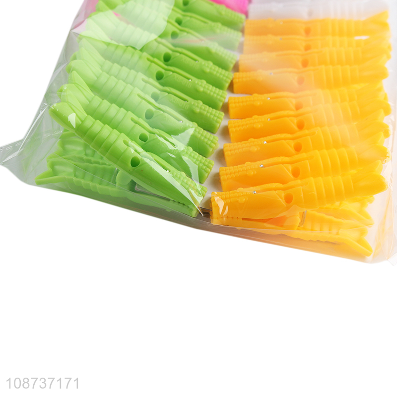 New product 36pcs plastic clothes pegs clothespins laundry pegs
