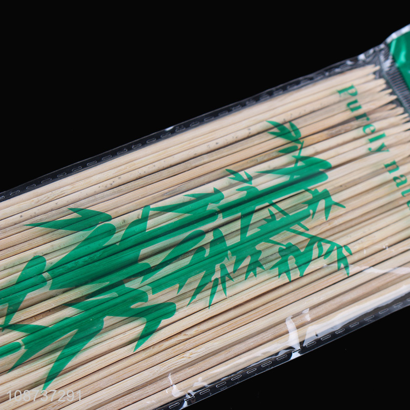 Wholesale natural disposable bamboo sticks skewers for fruits & appetizers