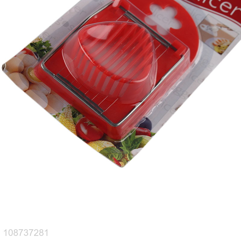 Online wholesale 2-in-1 wire egg cutter egg slicer for hard boiled eggs