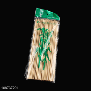 Wholesale natural disposable <em>bamboo</em> sticks skewers for fruits & appetizers