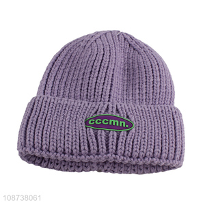 Factory wholesale men women skull cap knitted beanies winter hat