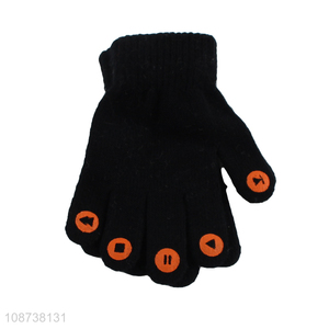 Wholesale unisex <em>winter</em> <em>gloves</em> outdoor windproof acrylic knitted <em>gloves</em>