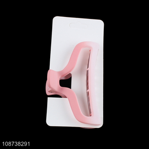 New arrival pink fashionable <em>girls</em> <em>hair</em> claw clips <em>hair</em> <em>accessories</em>