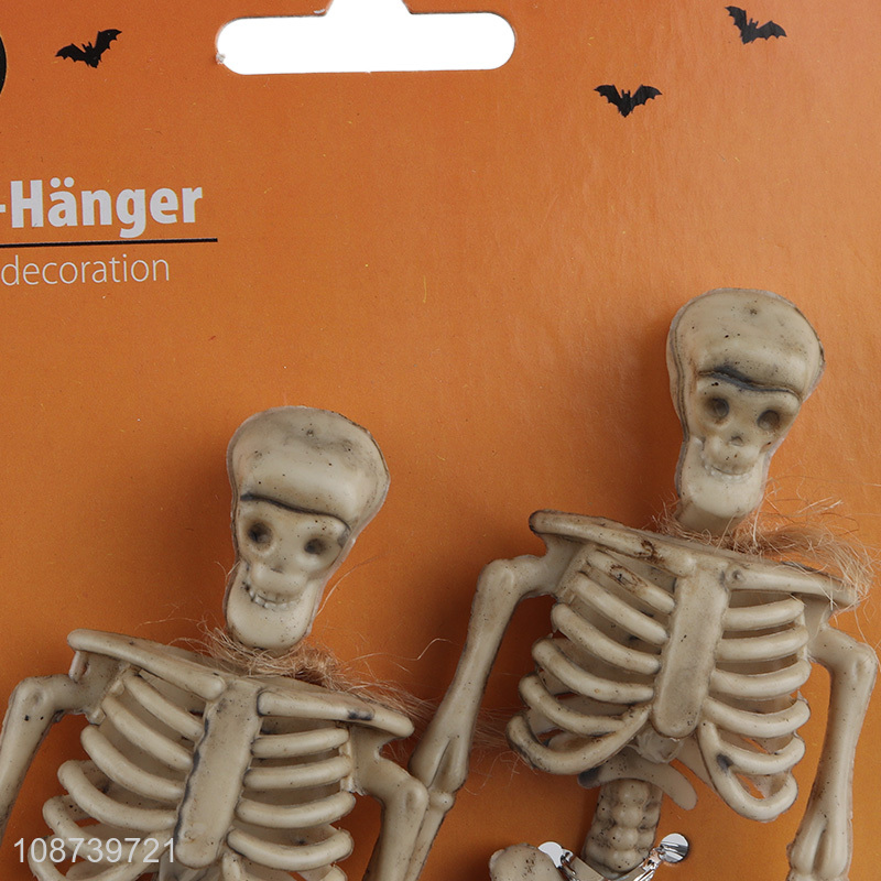 Wholesale indoor outdoor scary full body skeletons Halloween trick toys