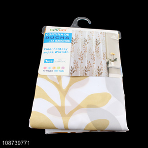 Online wholesale water resistant <em>fabric</em> <em>shower</em> <em>curtain</em> with 12 plastic hooks