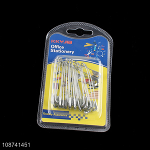 Factory price multi-purpose office stationery safety pin set for sale