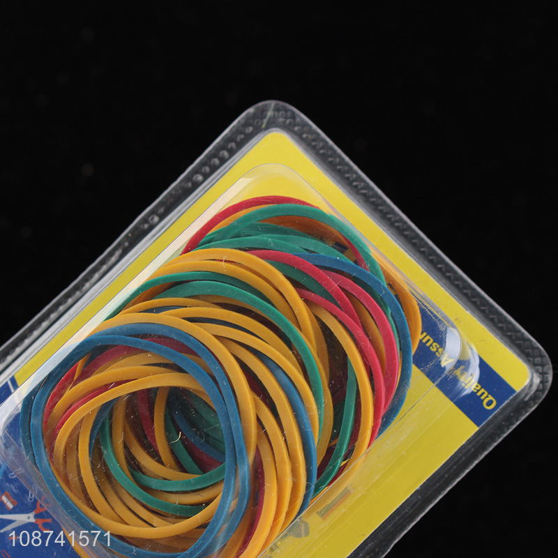 Best price multicolor elastic natural rubber band for packaging