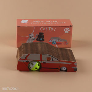 Wholesale pet <em>cat</em> supplies magic organ cardboard <em>cat</em> scratcher <em>toy</em>