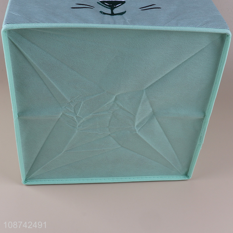 Factory price foldable non-woven storage box storage cube for closet