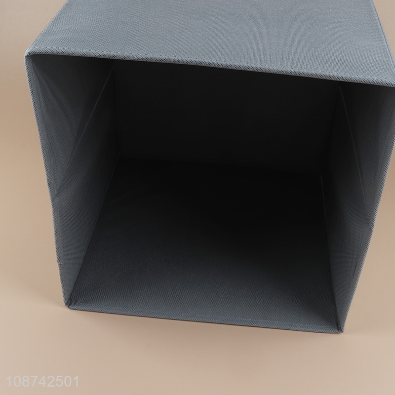 Good quality durable collapsible non-woven storage box cube organizer
