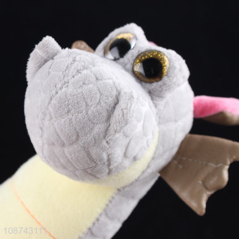 Hot selling soft cartoon kids plush dinosaur toys wholesale