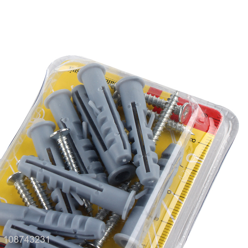 Online wholesale expansion tubes and self threading screws set