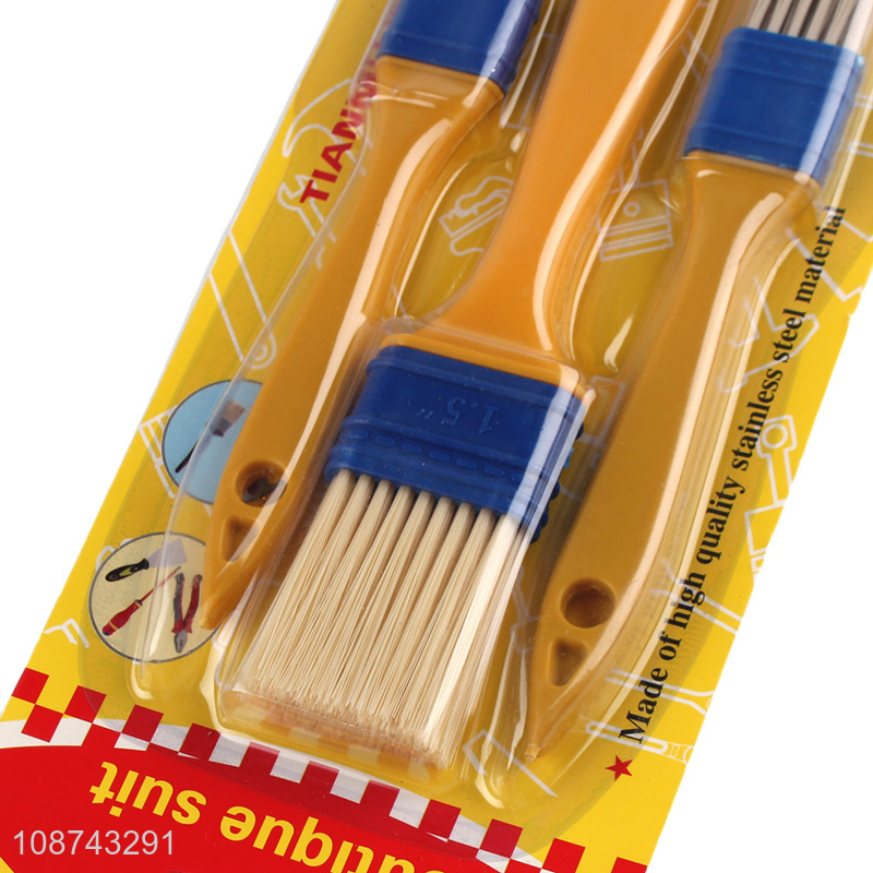 Online wholesale 3-piece wall paint brush set multipurpose brush set