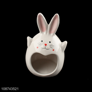 Wholesale cute ceramic Halloween candle holder festival candle holder