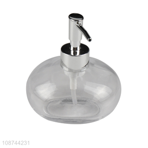 China <em>products</em> glass container glass soap fispenser bottle for <em>bathroom</em> accessories