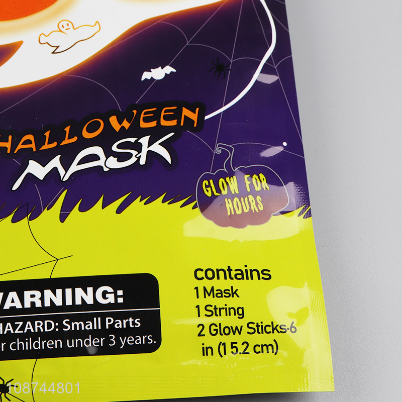 Factory supply halloween decoration party glowing mask festival mask for sale