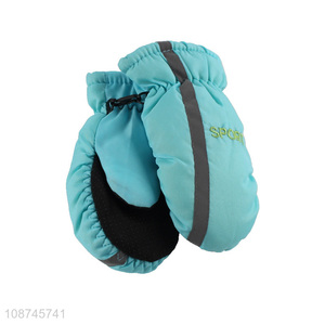 Good quality kids <em>winter</em> waterproof snow ski <em>gloves</em> for children