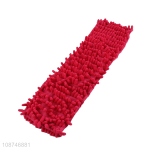 Good quality super absorbent chenille <em>mop</em> head flat <em>mop</em> replacement