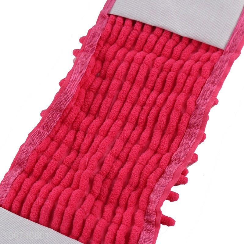 Good quality super absorbent chenille mop head flat mop replacement