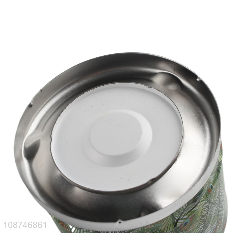 Wholesale round push down ashtray with spinning tray for home office