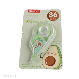 Factory price high cover effect students <em>stationery</em> correction tape for sale