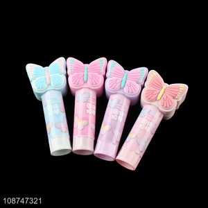 China factory school office <em>stationery</em> butterfly glue stick for sale