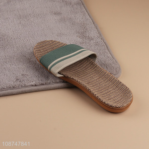 China factory anti-slip summer breathable indoor home slippers for sale
