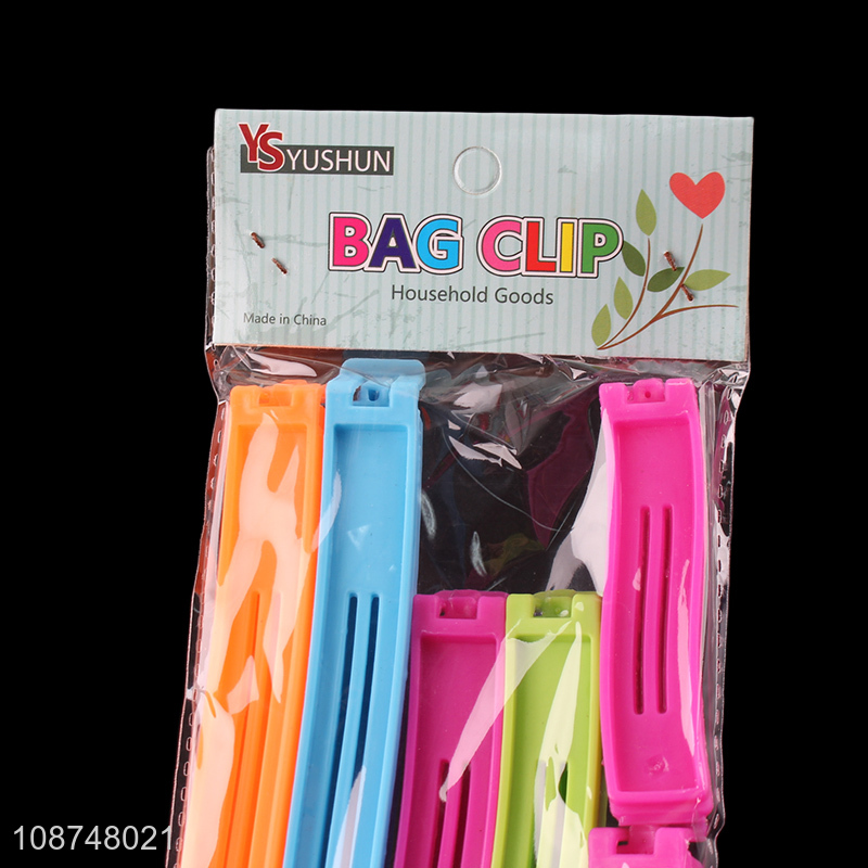 Good selling plastic food sealing clip snack bag clip wholesale