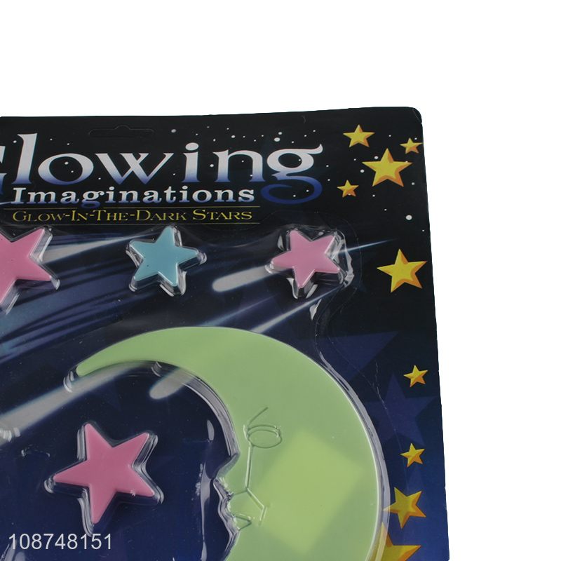 Latest products star moon glowing stickers for home decoration