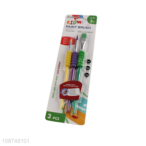 Hot items 3pcs children professional painting <em>brush</em> set for art tool