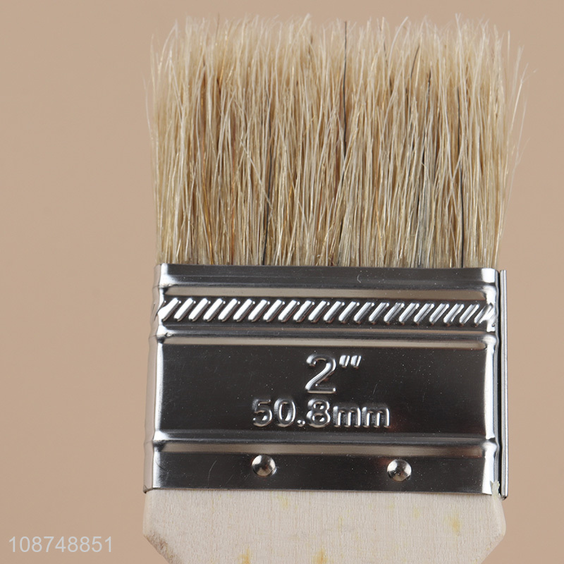 Factory direct sale multi-purpose paint brush with wooden handle