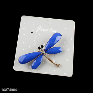 Online wholesale dragonfly shaped brooch animal brooch pin for women