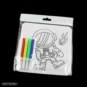 China Imports DIY Coloring Spaceman Jigsaw <em>Puzzle</em> Toy