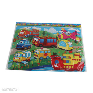 Factory Price DIY Painting Transports Jigsaw <em>Puzzle</em> Toy